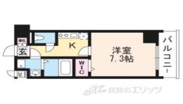 エステムコート京都東寺朱雀邸間取り図面