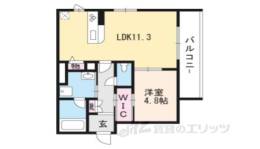 シャーメゾン小野小町間取り図面