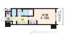エステムコート京都東寺朱雀邸間取り図面
