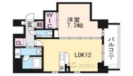 SKY MAISON 京都西院間取り図面