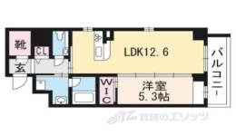 SKY MAISON 京都西院間取り図面