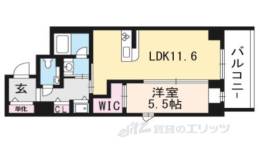 SKY MAISON 京都西院間取り図面