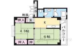 ビレッジハウス岩根２号棟間取り図面