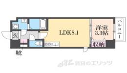 ＺｅｎｉｔｈＣｏｕｒｔ草津大路間取り図面
