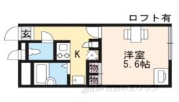 レオパレス水口綾野間取り図面