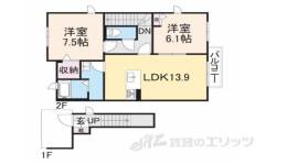ラフィネ　メゾン間取り図面