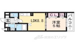 グランドゥール京田辺間取り図面