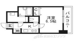 ライオンズマンション京都河原町第三間取り図面