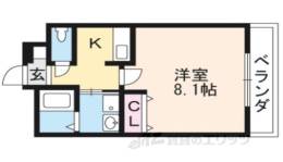 クレドール東福寺間取り図面