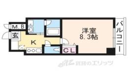 サクシード伏見京橋間取り図面