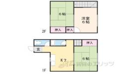 ハイツ岡入間取り図面
