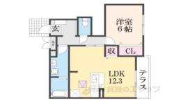 グランツ１間取り図面