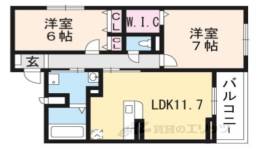 プレッソ・ロート２間取り図面