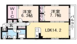 EXCEED二条高倉間取り図面