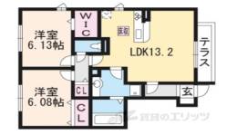 Ｂｅｌ　ｐｉｎｏ　Ｏｇｏｔｏ２間取り図面