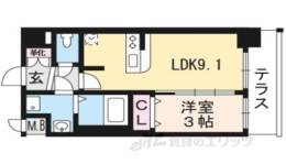 プレサンスTHEKYOTO澄華間取り図面