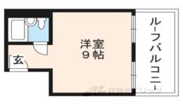 ナレッジスペース四条大宮間取り図面