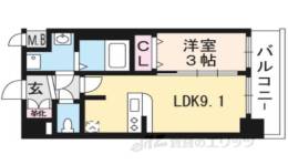 プレサンスTHEKYOTO澄華間取り図面
