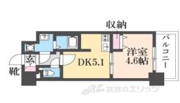 プレサンスTHEKYOTO澄華間取り図面