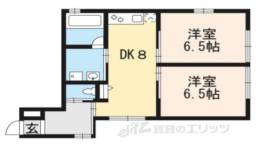Ｓｕｎｐｕｔ　Ｎｉｊｏ　Ｃａｓｔｌｅ間取り図面
