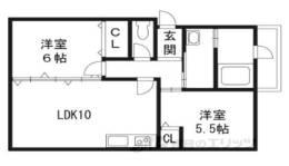 淀団地第一住宅2棟間取り図面