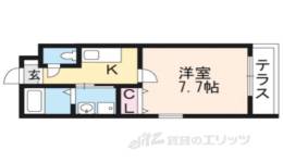 クレドール京都駅南間取り図面