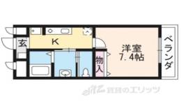 ドミール長岡京間取り図面