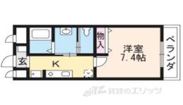 ドミール長岡京間取り図面