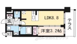 プレサンスTHE KYOTO粋都間取り図面