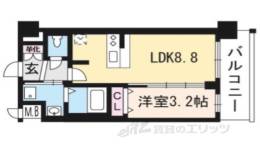 プレサンスTHE KYOTO粋都間取り図面
