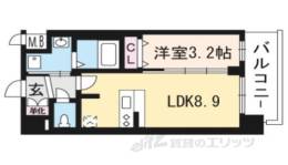 プレサンスTHE KYOTO粋都間取り図面
