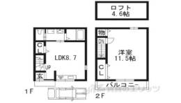 貸家間取り図面