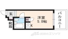 朝日プラザ鴨川２間取り図面