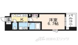 アスヴェル京都太秦701間取り図面