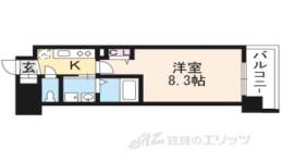 アスヴェル京都太秦307間取り図面