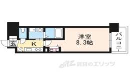 アスヴェル京都太秦408間取り図面