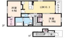パンヴィラージュ間取り図面