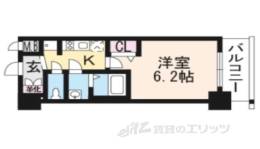 プレサンスTHE KYOTO粋都間取り図面