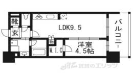 プレサンスロジェ京都西大路間取り図面