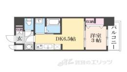 プレサンスTHE KYOTO粋都間取り図面
