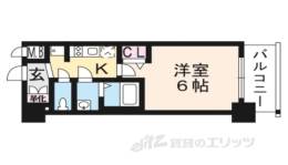 プレサンスTHE KYOTO粋都間取り図面