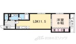 ｓａｗａｒａｂｉ六角油小路間取り図面