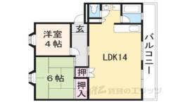 辻ハイツ２間取り図面