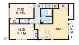 メゾン・ド・ソレイユ間取り図面