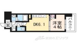 アスヴェル京都太秦210間取り図面