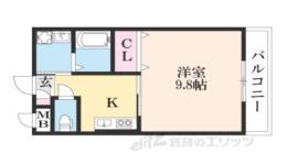 メゾン小西名坂１番館間取り図面