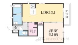ラピスコートＡ間取り図面