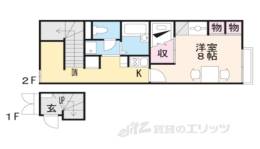 レオパレスＷｉｎｇ日野間取り図面