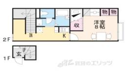 レオパレススタジオＭ日野間取り図面