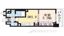 ソルレヴェンテ堀川高辻間取り図面